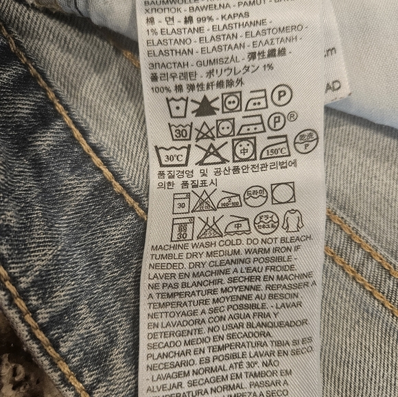 Levis MidRise Skinny Jeans Women's  Size 12 Light Blue - Picture 12 of 13